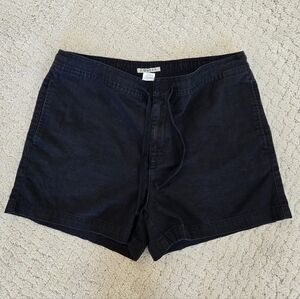 Vintage Women's Black Twill Shorts
